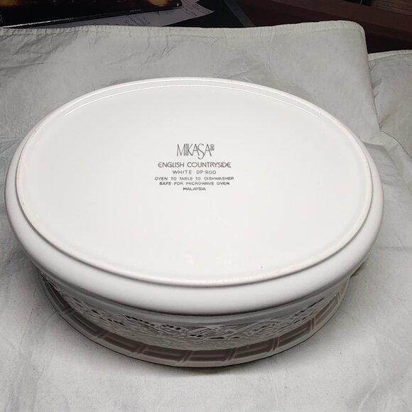 MIKASA English Countryside covered casserole dish 2 Qt ceramic with handles - Picture 6 of 8